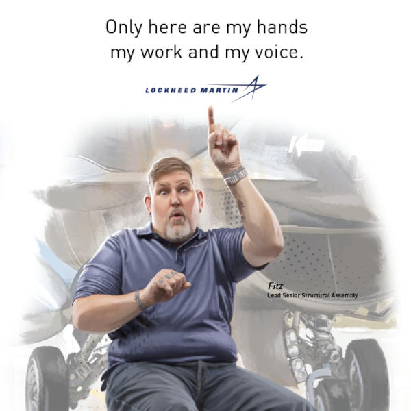 Fitz Lead Senior Structural Assembly signing Only here are my hands my work my voice Fitz Lead Senior Structural Assembly signing Only here are my hands my work my voice